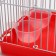 A cell for rodents equipped RT-2Q, 22 x 16 x 20 cm, red (packing 30 pcs)