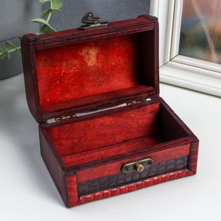 Casket Piton tree "Python" chest 7.5x12x7 cm-1