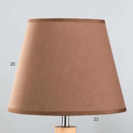 OMBR table lamp E27 40W brown 25x25x42 cm Risalux-2