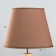 OMBR table lamp E27 40W brown 25x25x42 cm Risalux