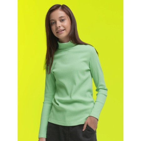 Jumper for girls, height 140 cm, olive color