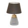 Tarega table lamp 60W E27 brown, gray