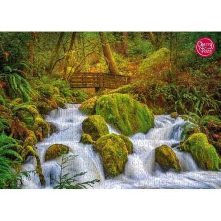 Puzzle "Forest River", 1000 elements-1