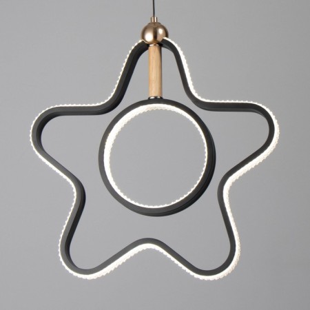 Lamp Bayerlux "Star" LED 45W black 20x43.5x45 cm-2