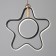 Lamp Bayerlux "Star" LED 45W black 20x43.5x45 cm