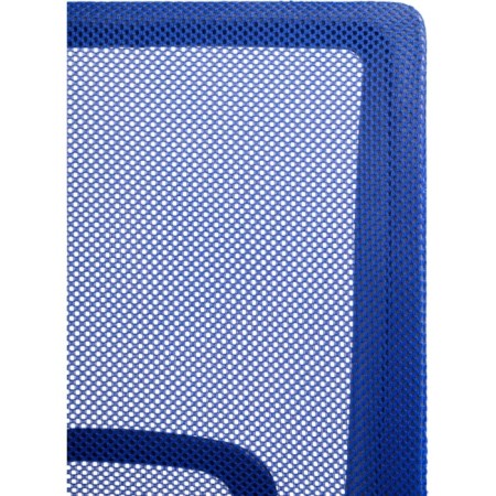 Computer chair Turin plastic/fabric, black/blue mesh 60x55x82 cm-7