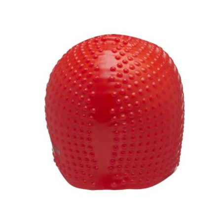 ATEMI BS40 swimming cap, silicone, red color-2