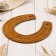 Suvenir "horseshoe", be healthy, live richly, 11x10x0.3 cm, birch bark