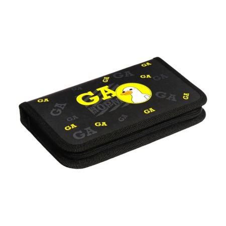 Penal 1 section 115 x 190 mm, Hatber "Ga-ha-ha", laminated cardboard, black/yellow (volumetric 3D risun) NPN_43003-1