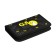 Penal 1 section 115 x 190 mm, Hatber "Ga-ha-ha", laminated cardboard, black/yellow (volumetric 3D risun) NPN_43003