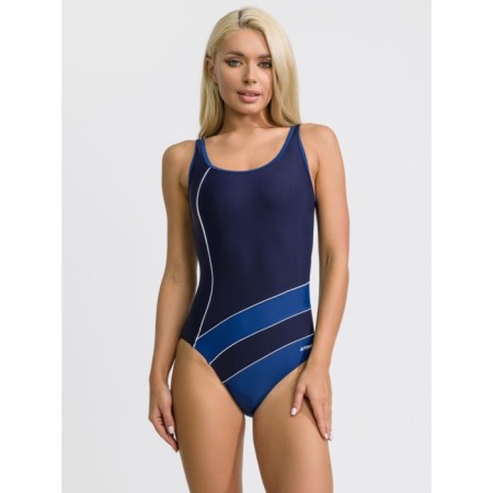 Women's swimsuit for the ATEMI SWAE 03C basin, dark blue color, size 42