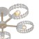 Lamp on the ESCADA rod, 679/5p White. 5x60W, e27, 600x600x180 mm, white color/tree