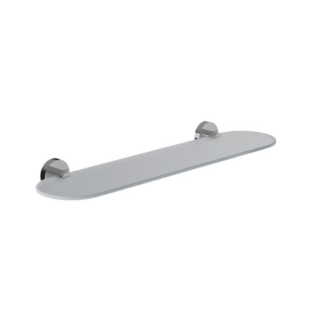 IDDIS SENA SensSG0i44 shelf, matte glass, glossy chromium color