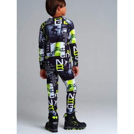 Thermal complex for a boy: trousers, sweatshirt, height 146 cm-3