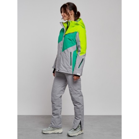 Ski costume female winter, size 48, light color-1
