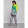 Ski costume female winter, size 48, light color