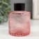 Diffusor for essential oils with a “flower” lid is a transparent pink 100 ml 6x6x8 cm