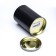 Tube 73x110 mm (90 mm inner height), cardboard, metal cover black