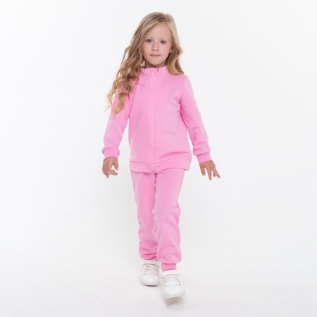 Costume (jumper, trousers) Children's launch, pink color, height 110 cm