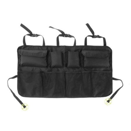 Organizer in the rear seat 87 x 47 cm, 8 pockets, black