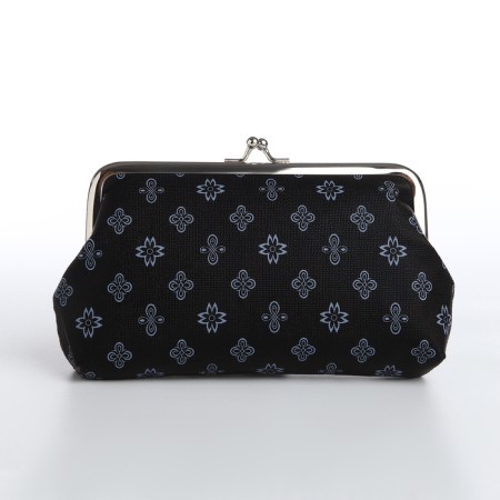 Cosmetic bag on the farmar, black color-1