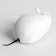 Clockwork mouse, 7 cm, white