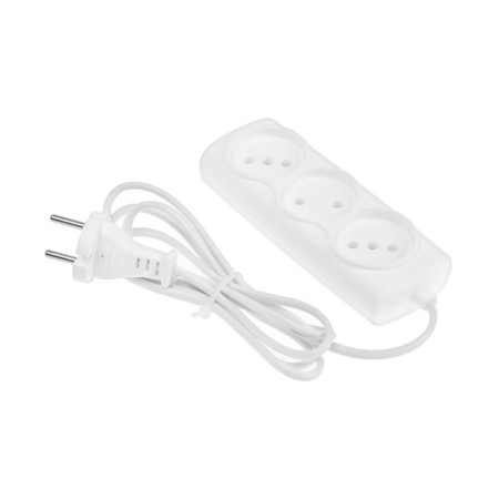 Excitement Smartbuy, 3 sockets, 1.5 m, 6 A, 1300 W, SHVVP 2x0.75 mm2, without salary, white