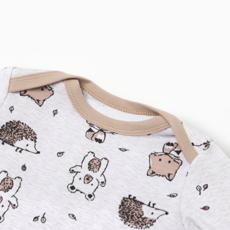 Body baby, beige color/hedgehogs, height 80 cm-1