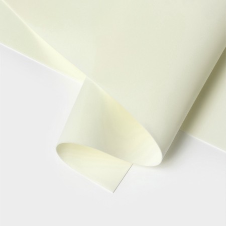 Foamiran Iranian, 60 × 70 cm, thickness 0.8-1 mm, ivory/105-2