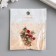 Decor for creativity metal, rhinestones "cherries" gold 1.9x1.4 cm