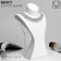 Bust for jewelry 14 × 11 × 23, white color