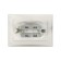 Roset "Elect" RS 16-237-B, double, without salary, hidden, white
