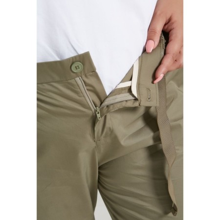 Women's pants, size 52, khaki color-4
