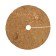 Circle of trunk, D = 0.25 m, from coconut canvas, Greengo