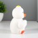 Nightlight "Dancer duck" LED 1W 3x LR44 white 5x8x11cm Risalux
