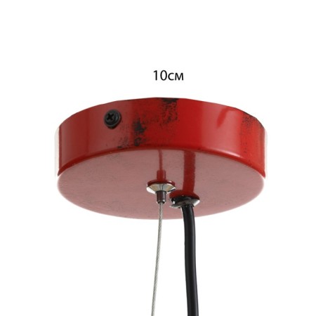Fire extinguisher lamp E27 40W Red 20x10x25-125cm-4