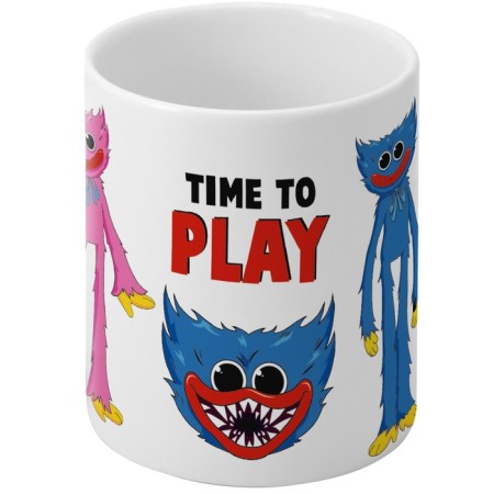Sublimation mug, 350 ml "Time to Play", monster-2