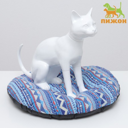 Animal Stear "Scandinavia", 45 x 45 x 10 cm, blue-1