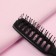 Combing, ventilated, 20.5 × 4.5 cm, black color