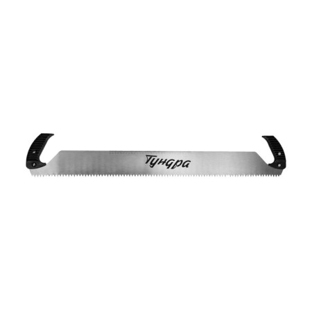 Dawed two -handed tundra, 1000 mm, step 10 mm, a straight tooth is very large, hardened steel-1