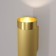 Interior backlight Elektrostandard, Poli GU10 180x60x92 mm, IP20, gold color