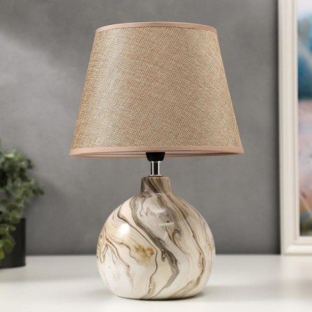 Table lamp 16255/1BG E14 40W Beige 23x23x35 cm Risalux