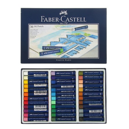 Oil pastel 36 colors Faber-Castell Studio Quality Round-4