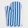 Kitchen set of shares. Color blue take 17x17 cm, mittens 26x16 cm, 100% p/e