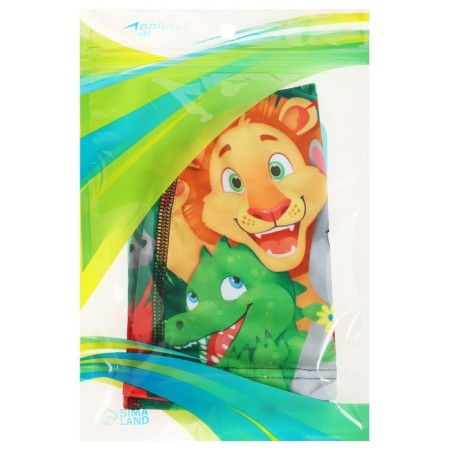 Hat of swimming children's Onlytop Swim "Beasts", fabric, girth 46-52 cm-4