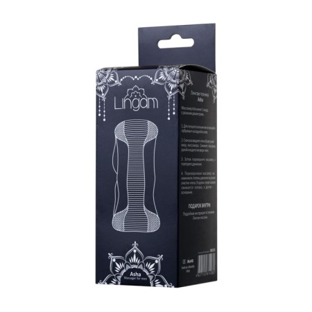 Masturbator Unrealistic Lingam byfa asha, TPE, Transparent, 14 cm-4