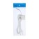 A network cord with a fork, 2.5 m, SHVVP 2 x 0.5 mm2, white