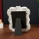 Photo frame plastic 10x15 cm "Figure" white 22x16 cm