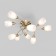 Ceiling chandelier Virginia, 60W, E27, 78x78x24 cm