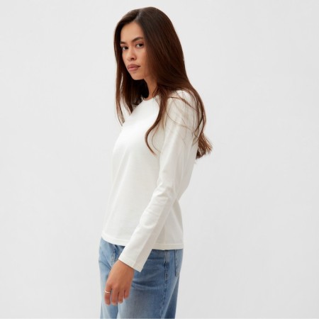 Women's T -shirt (longshit) Mist, p. S, white-2